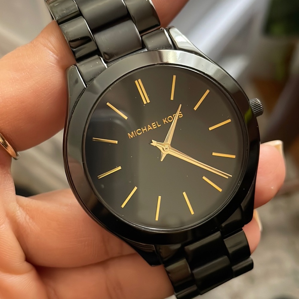 Unisex Black Michael Kors Watch